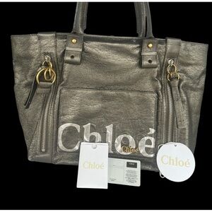 Platinum Chloe Eclipse Tote